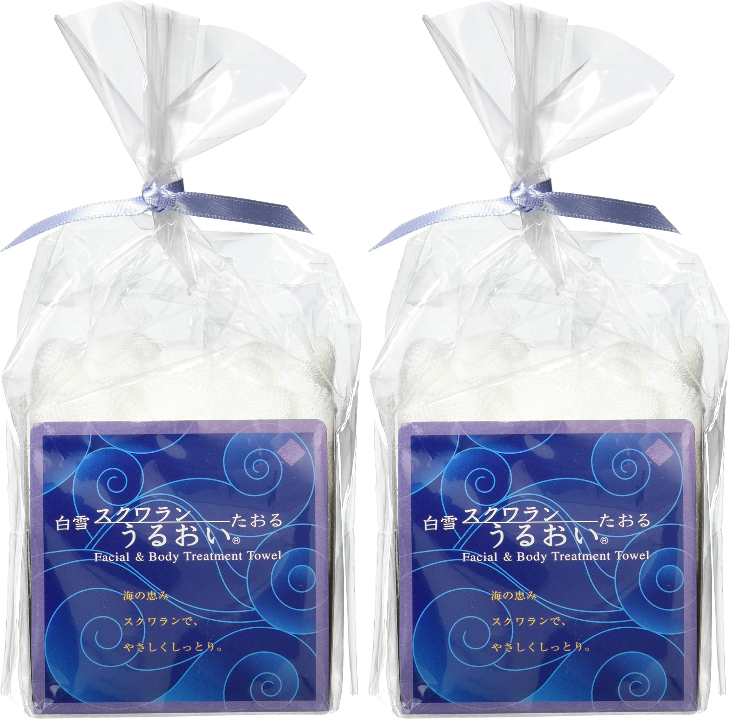 Amazon｜白雪ふきん 白雪スクワラン うるおいたおる (コンパクト) (× 2